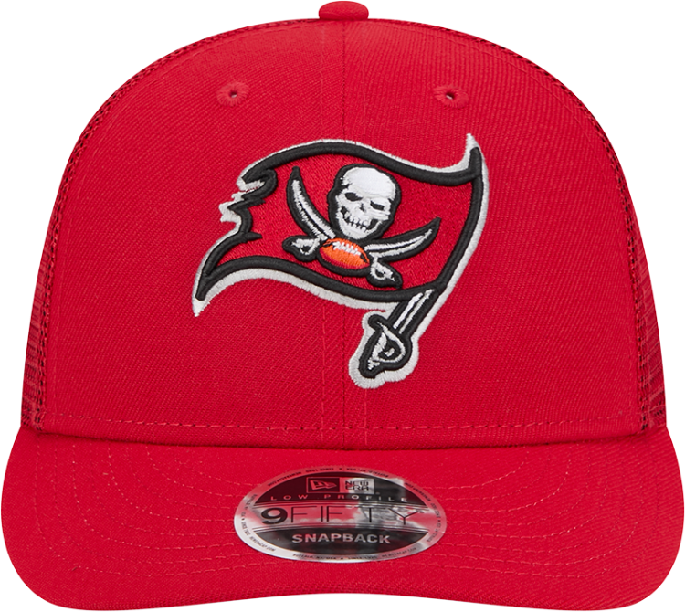 Picture of Tampa Bay Buccaneers New Era 9FIFTY Trucker Snapback Hat – Red