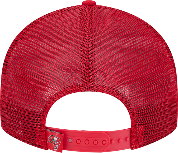 Picture of Tampa Bay Buccaneers New Era 9FIFTY Trucker Snapback Hat – Red