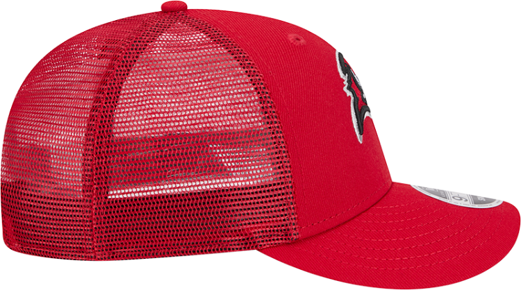 Picture of Tampa Bay Buccaneers New Era 9FIFTY Trucker Snapback Hat – Red