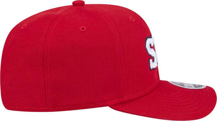 St. Louis Cardinals New Era 9SEVENTY Stretch-Snap Hat – Red image 5