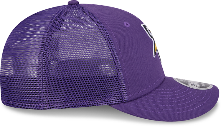 Minnesota Vikings New Era 9FIFTY Trucker Snapback Hat – Purple image 6