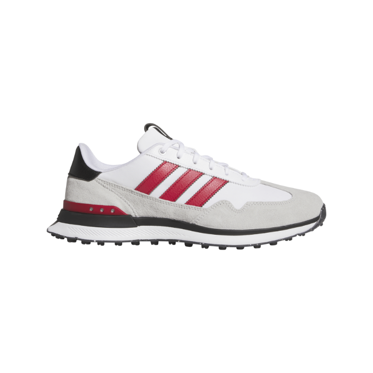 Adidas Retro Runner Sneaker – White / Grey / Red - KI1126 front view