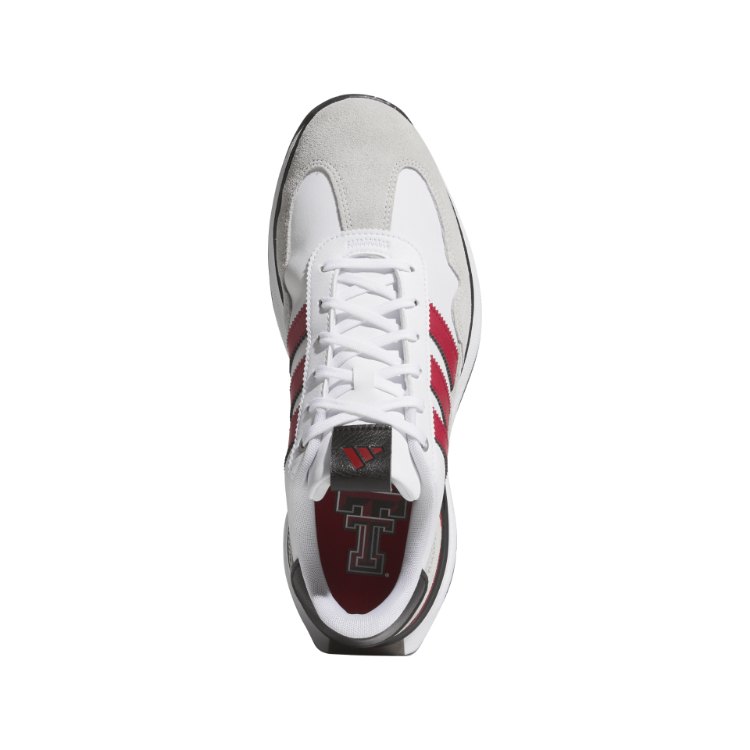 Adidas Retro Runner Sneaker – White / Grey / Red - KI1126 side view
