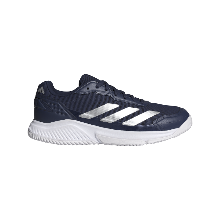 Adidas Courtquick Court Shoe – Navy / White - KJ3633 side view