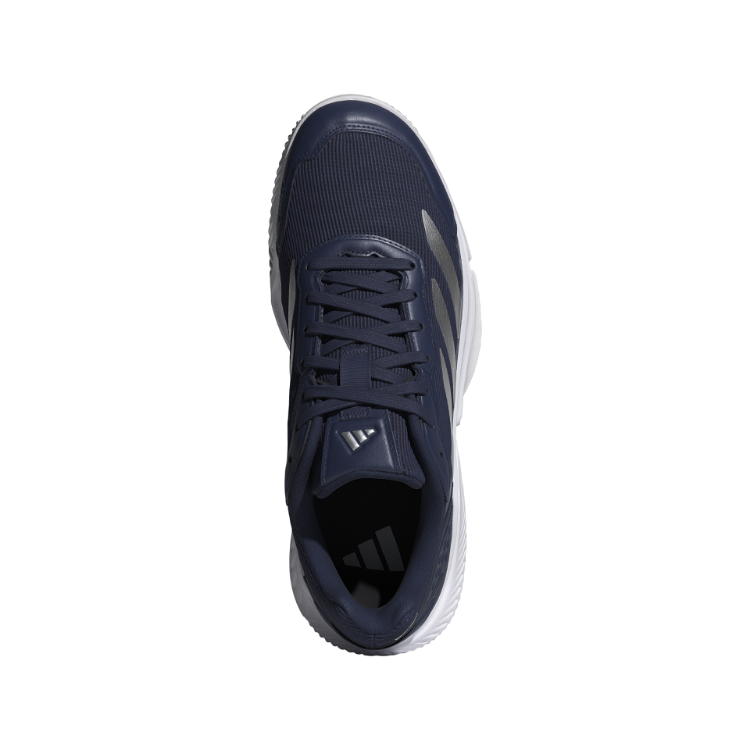 Adidas Courtquick Court Shoe – Navy / White - KJ3633 back view