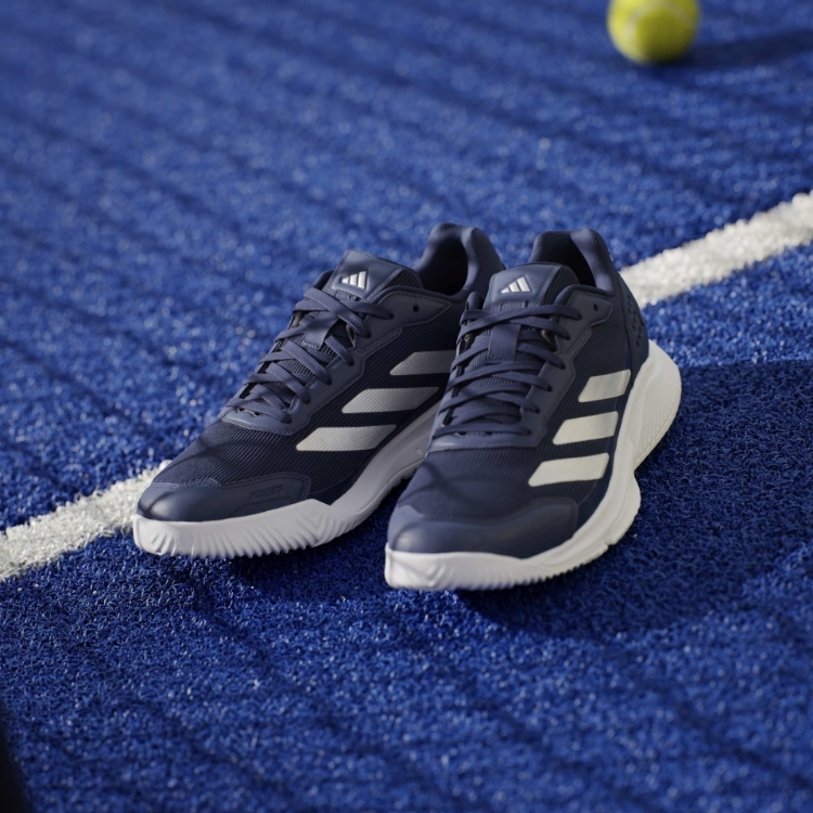 Picture of Adidas Courtquick Court Shoe – Navy / White - KJ3633