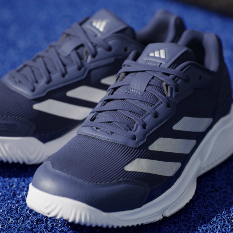 Adidas Courtquick Court Shoe – Navy / White - KJ3633 image 21