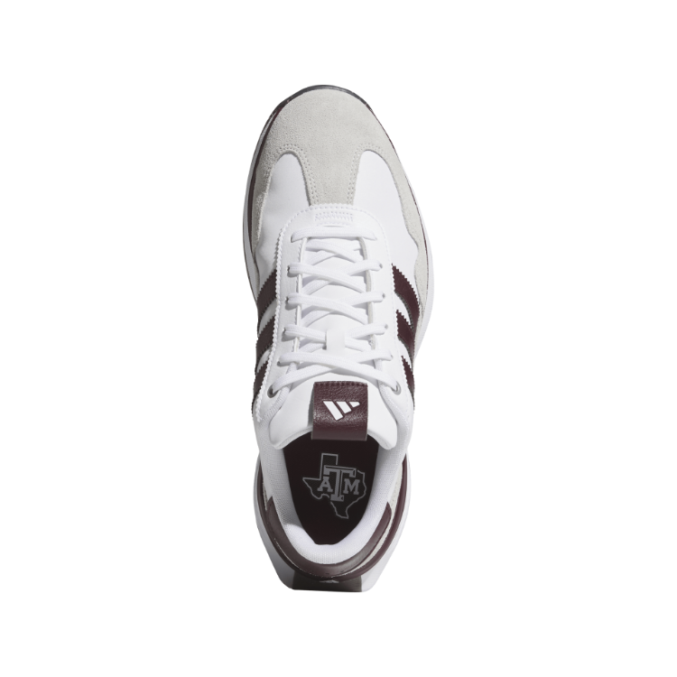 Picture of Adidas Courtquick Court Shoe – White / Maroon / Grey - KI3640