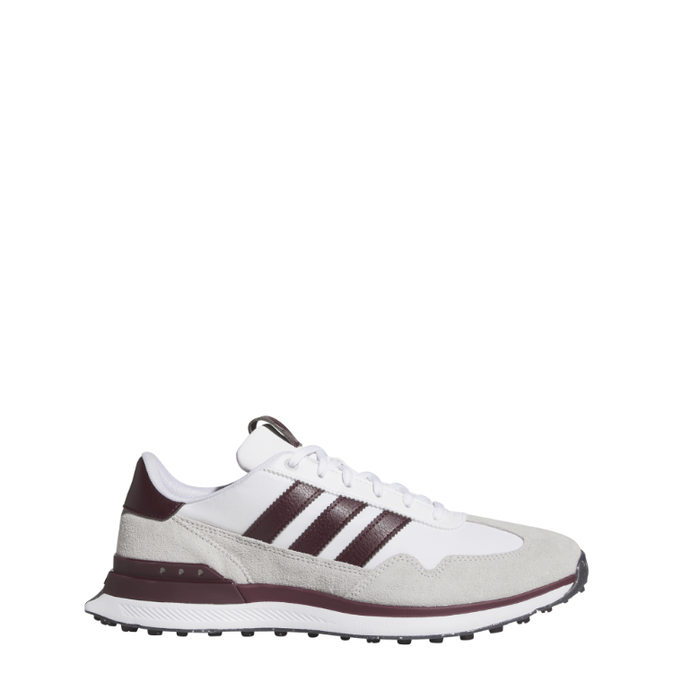Adidas Courtquick Court Shoe – White / Maroon / Grey - KI3640 detail view