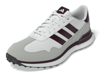 Adidas Courtquick Court Shoe – White / Maroon / Grey - KI3640 front view