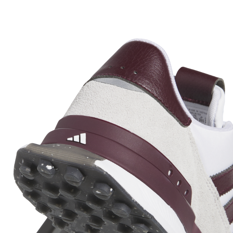 Adidas Courtquick Court Shoe – White / Maroon / Grey - KI3640 image 9