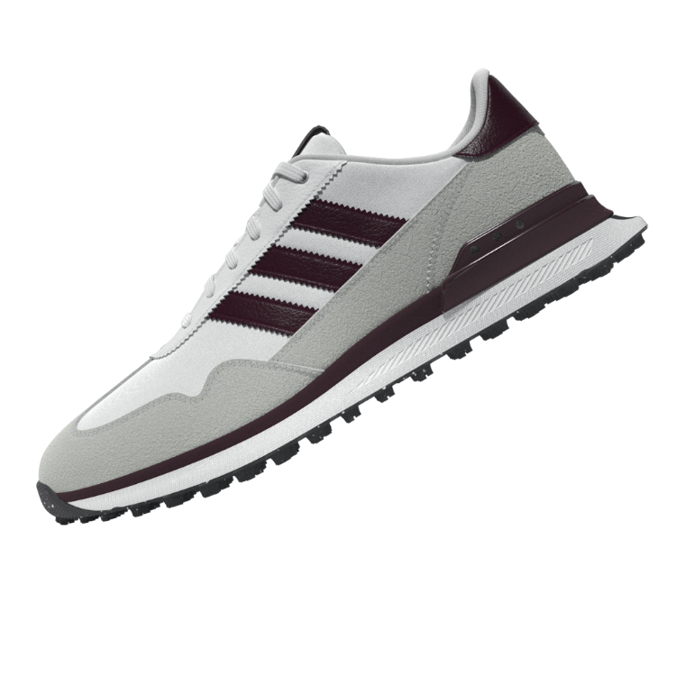 Adidas Courtquick Court Shoe – White / Maroon / Grey - KI3640 image 11