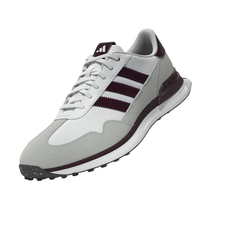 Adidas Courtquick Court Shoe – White / Maroon / Grey - KI3640 image 12