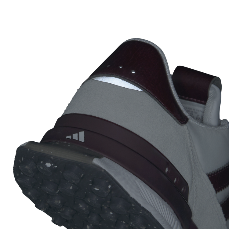 Picture of Adidas Courtquick Court Shoe – White / Maroon / Grey - KI3640