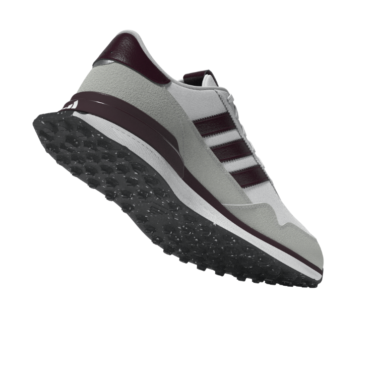 Picture of Adidas Courtquick Court Shoe – White / Maroon / Grey - KI3640