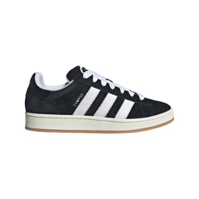 Adidas Campus Classic Sneaker – Black / White / Gum - HQ8708 front view