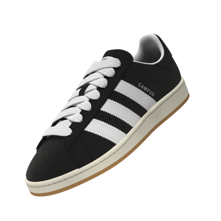 Adidas Campus Classic Sneaker – Black / White / Gum - HQ8708 image 17