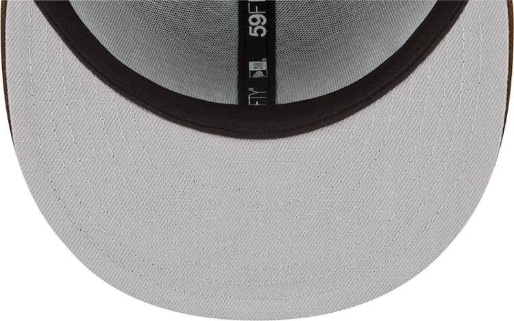 Picture of Indianapolis Colts Black & Walnut 59FIFTY Fitted Hat