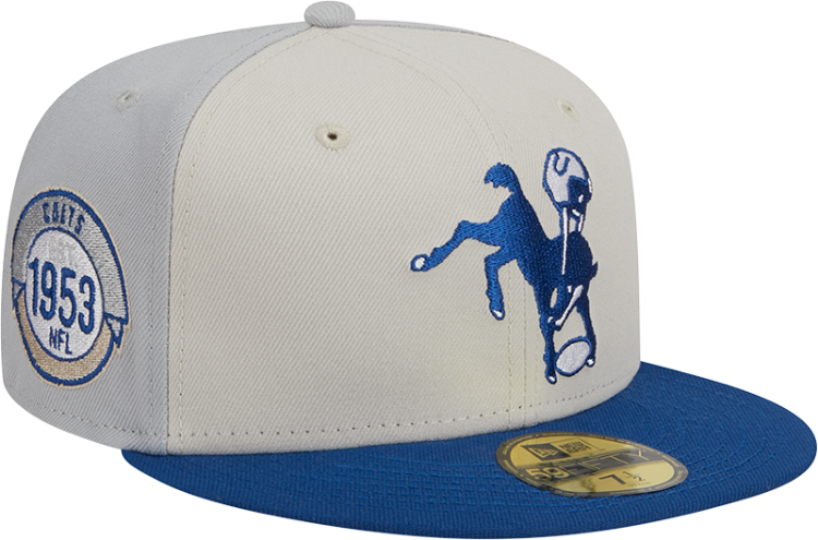 Picture of Indianapolis Colts Sideline Historic 59FIFTY Fitted Hat