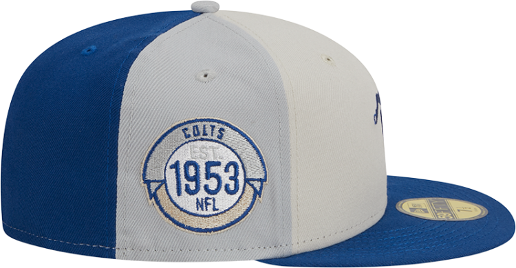 Indianapolis Colts Sideline Historic 59FIFTY Fitted Hat image 5