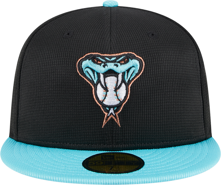 Arizona Diamondbacks 59FIFTY Fitted Hat by New Era back view