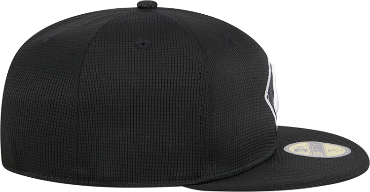 Chicago White Sox Black Texture Geometric Logo 59FIFTY Fitted Hat – New Era image 6