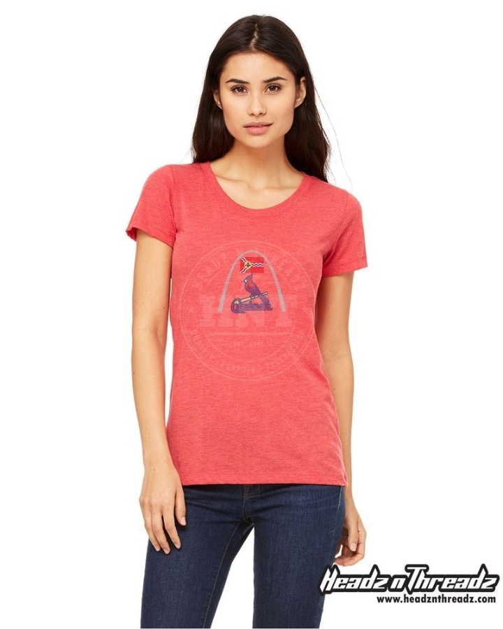 St. Louis Cardinals Rhinestone Arch Flag Bella Tee shirt – The Story, Style, and Fan Appeal Behind This Shirt